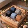 Woodten Watch Single Storage PU Black Case, Watch, Case, Leather,