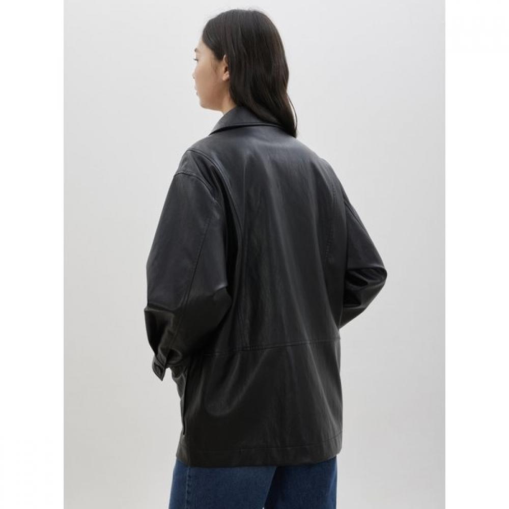 Cc Collect Fake Leather Half Jacket C261psf351