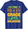Back To School 4th Grade Gamer First Day of Class Unisex T-Shirt