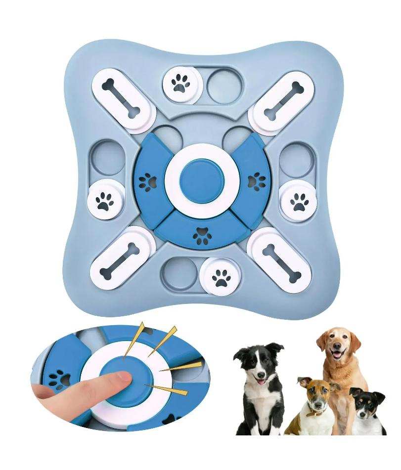 Dog Toys Slow Feeder Interactive Increase Puppy IQ Food Dispenser Slowly Eating NonSlip Bowl Pet Puzzle Cat Dogs Training Game