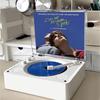Multifunction CD Album Player Wireless Bluetooth Speaker Small Portable Audio Record Player Camping Sound Bar