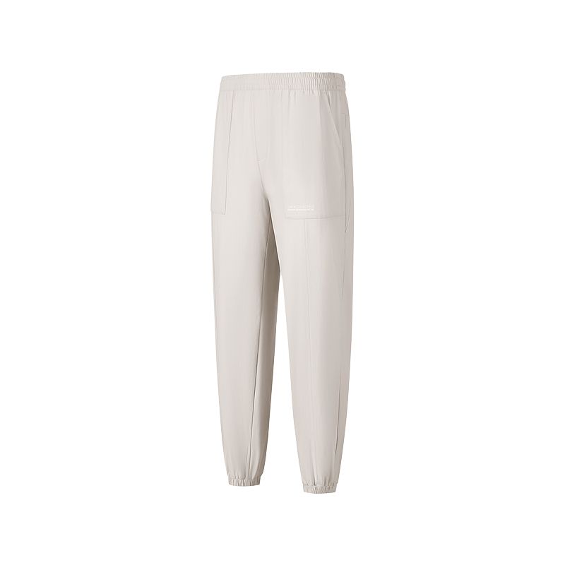 Skechers Godri Ss25 Comfortable Soft Loose Cuff Quick-Dry Breathable Knitted Sports Pants Women bottoms Bellflower-White P225W120-021C S