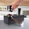 Professioneller Espresso-Tamper Kaffeepulver-Tamper Edelstahlmaterial Kaffee-Gadget Geeignet für den langlebigen Gebrauch
