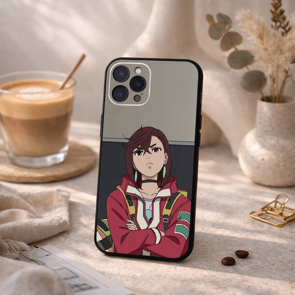 D-Dandadan Anime Phone Case For iPhone17,16,15,14,13,12,Plus,Pro Max, 5G Others Soft Black Cover