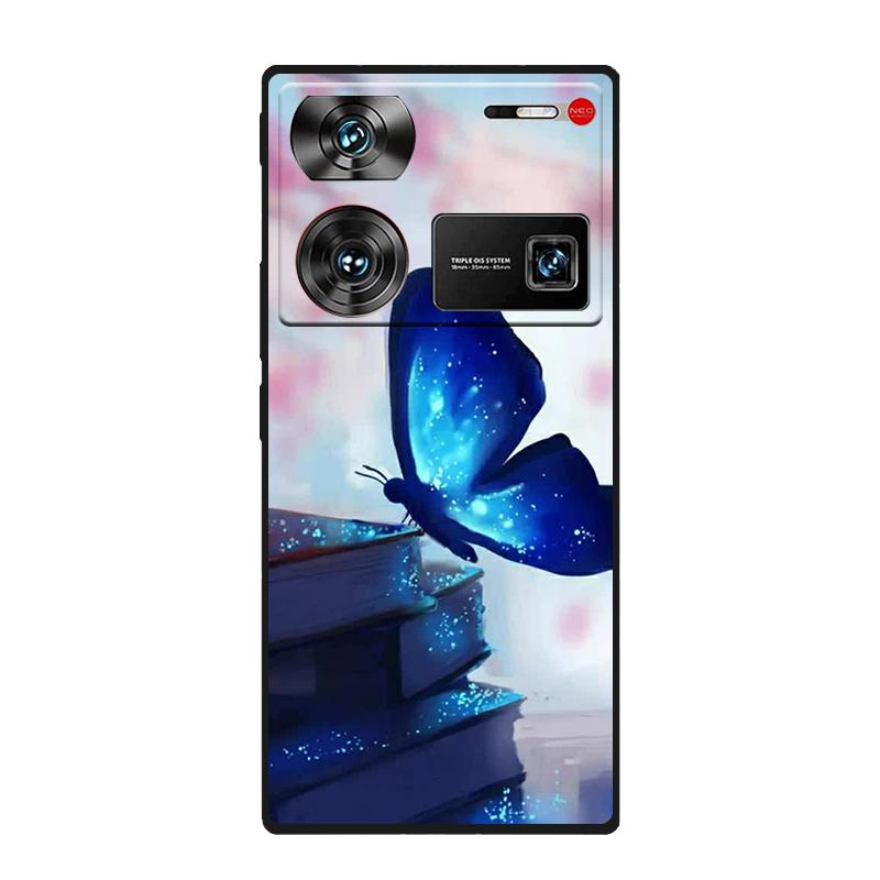 For ZTE nubia Z60 Ultra Case Silicone Luxury Space Soft Bumper for Nubia Z60 Ultra 5G NX721J Phone Cover TPU Funda Fashion Bag