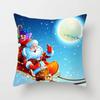 Santa Claus Christmas Pillow Set Sofa Gift Home Decoration Pillow Case Christmas Gift Pillow Case