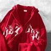 Men's Hooded Polo Shirt Sweatshirt Couples' Fall Design Zipper Jacket