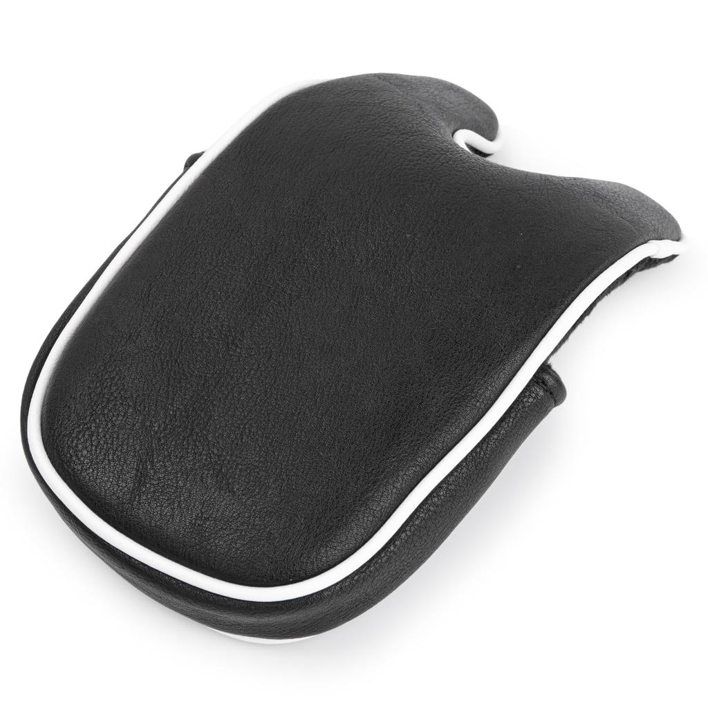 Mallet Putter Head Cover Black Style Magnetic Closure Compatible with LAB DF3 Putter Made of Premium PU Leather