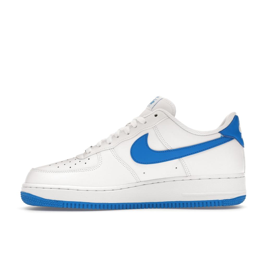 Nike Air Force 1 07 White Photo Blue Men Sneakers FJ4146-103
