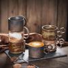 Stackable Ceramic Coffee Mug Set
