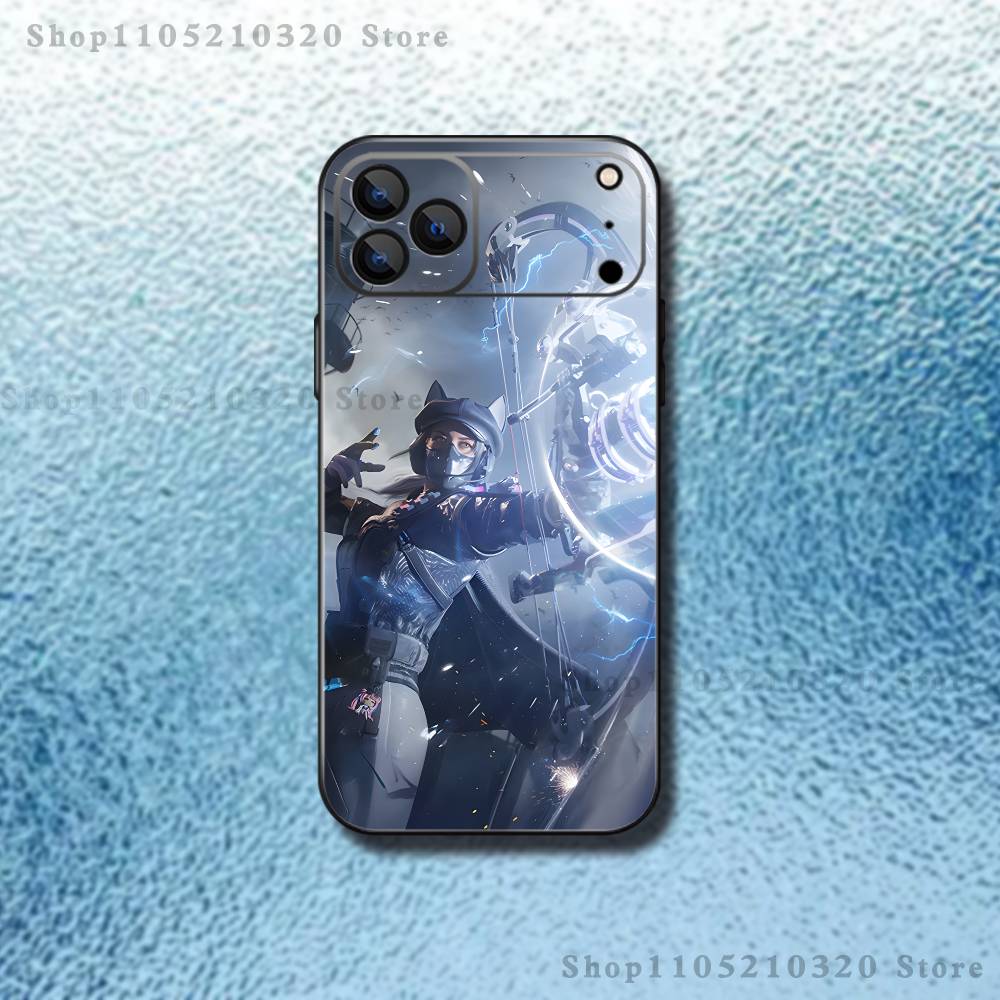 Game Delta Force Phone Case For iPhone 17,16,15,14,13,12,11,Pro,Max,Plus,E,Air,Mini Protective TPU Cover