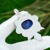 Friendship Day Deal Sterling Silver Natural Sodalite Unique Wife Pendant Jewelry