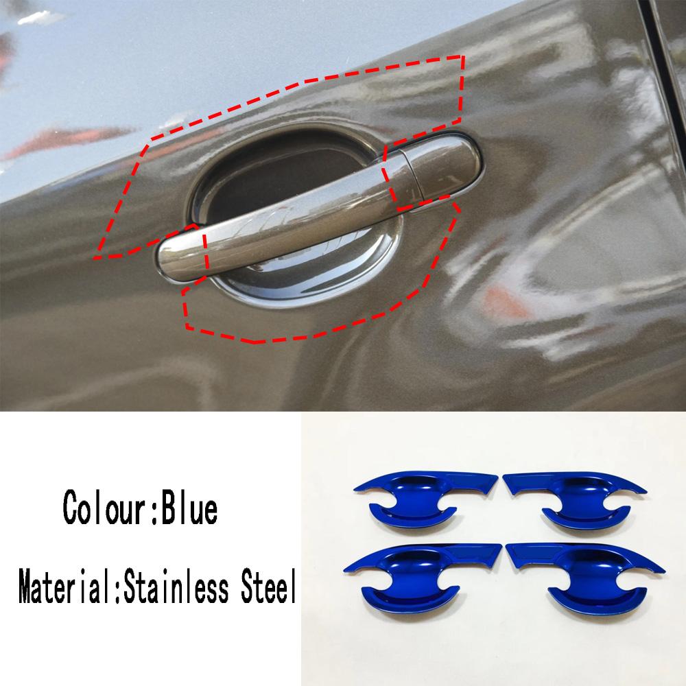 For Volkswagen VW Tiguan MK1 2010-2014-2016 Rear Fog Light Frame Rear Trunk Mirror Handle Bowl Fuel Cap Door Body Cover Trim