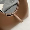 Stylish Underarm Shoulder Bag Ladies PU Leather Solid Color Underarm Vagabond Purse and Handbag