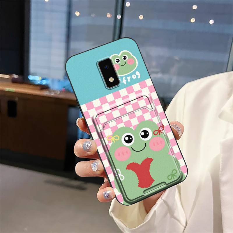 Silicone Soft Case Phone Case For BLU View4 Back Cover Protective Durable Card Bag Shockproof Card Sleeve Card Slot TPU
