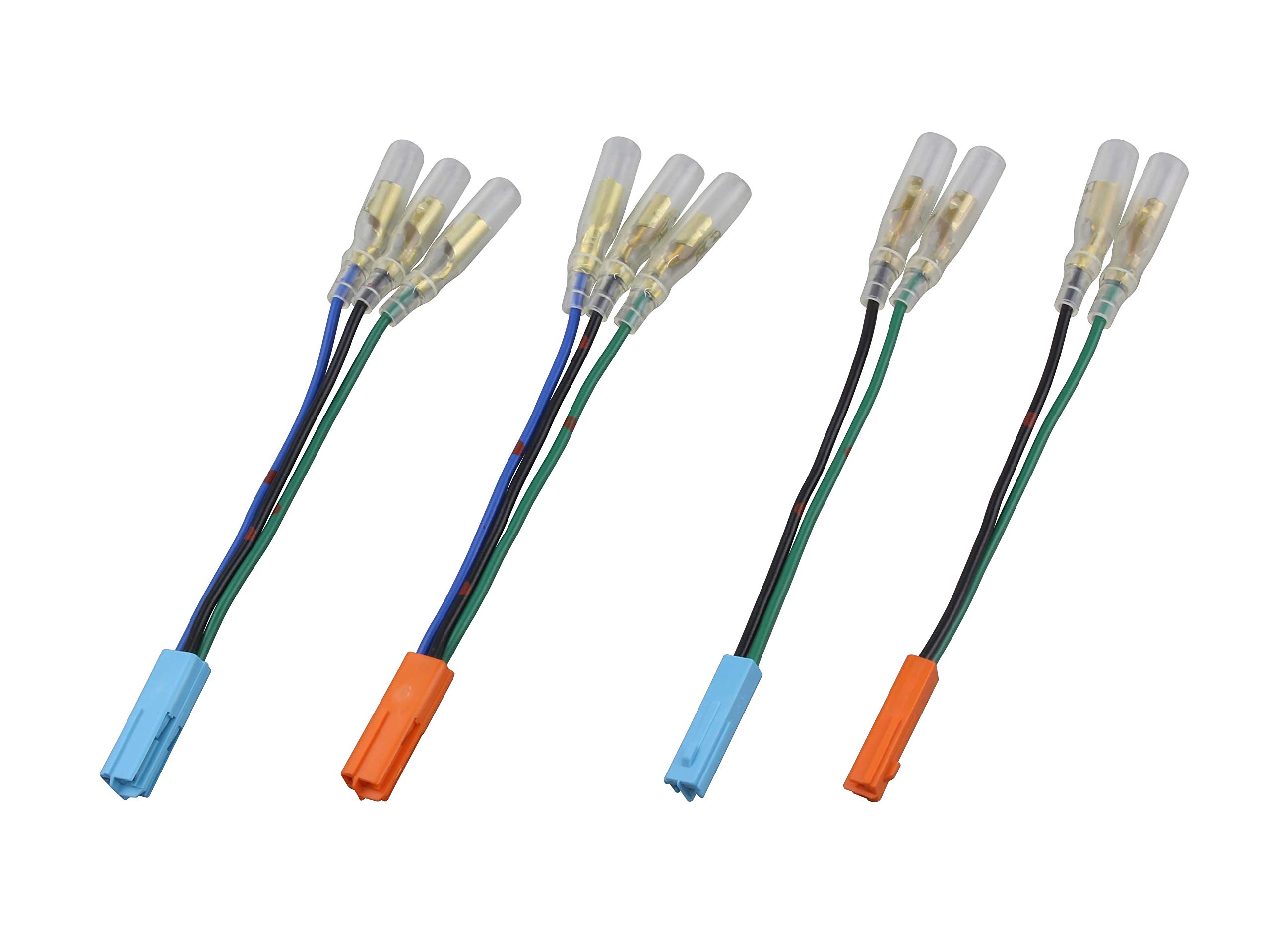 

Комплект переходных шнуров для указателей поворота мотоцикла POSH FAITH для новых разъемов Honda (Код товара 091475)