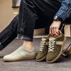Fashion Stylish Designer Male Tenis Masculino Versatile Leisure Walk Man Footwear Suede Leather Casual Shoe Non-Slip Comfy Mens Sneakers