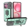 For Vivo V60 5G Case Shockproof PC+TPU Armor Slide Camera Lens Protection Ring Back Holder Cover for VIVO V60