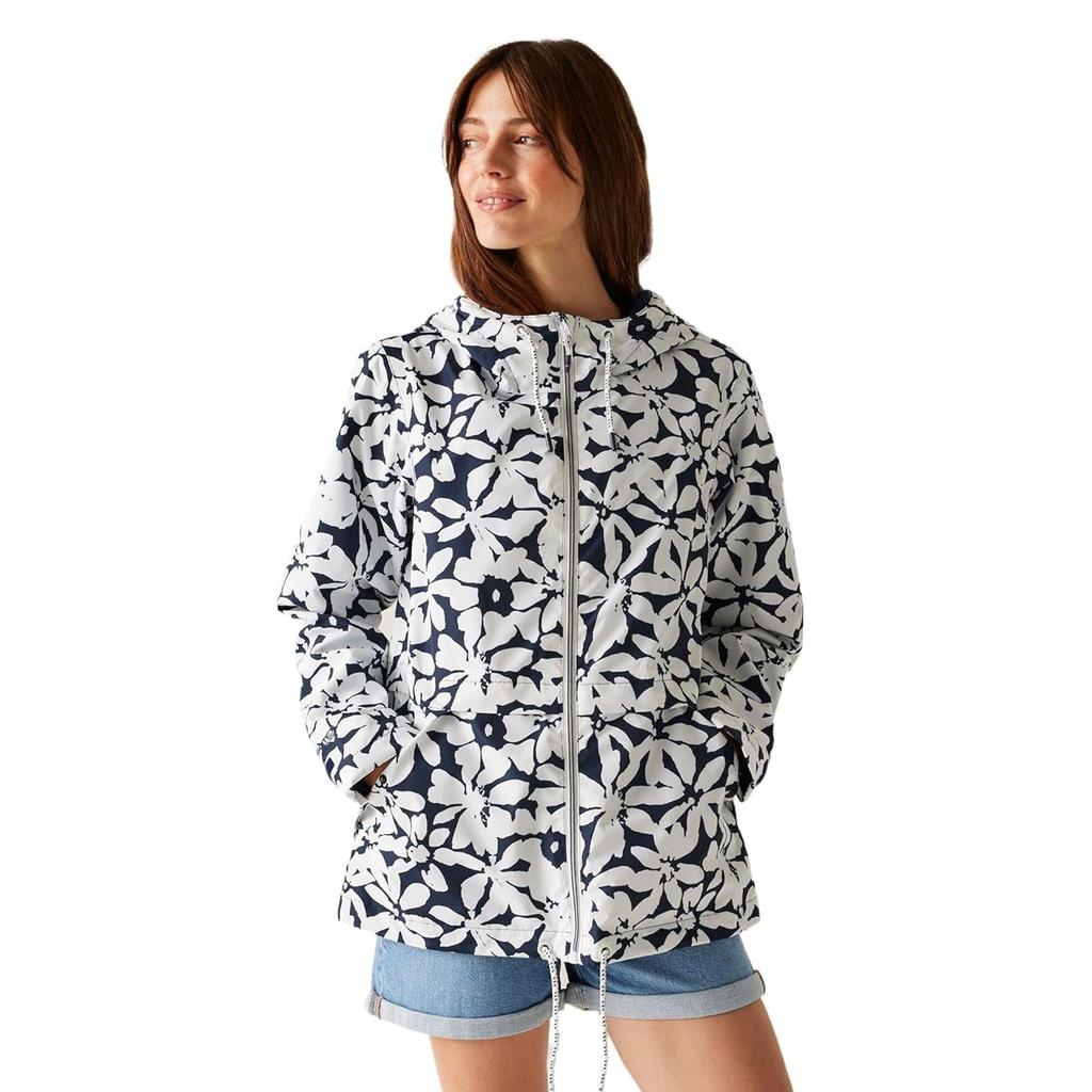 Regatta Chaqueta impermeable con estampado floral Bayletta II para mujer