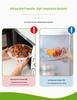 Jinjia You Thickened PE Cling Film for Kitchen & Microwave, Easy Tear, Food Grade