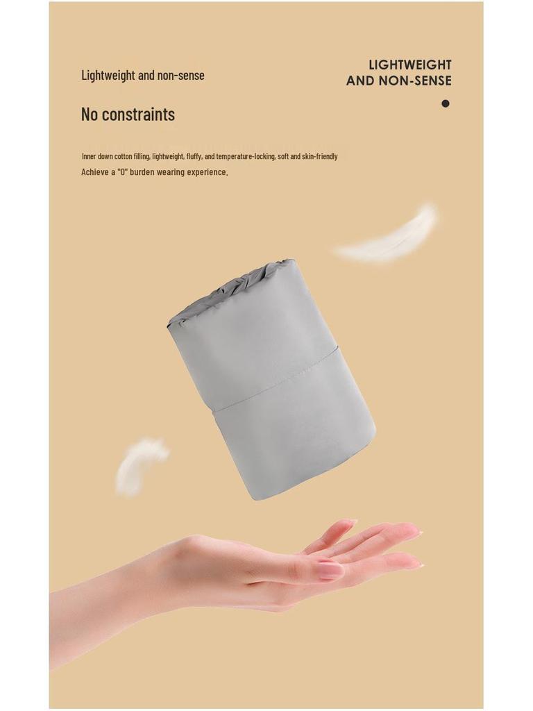 Women's Winter Lightweight Windproof Down Scarf - 2022 Neck Protection for Outdoor Travel