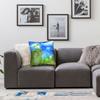 Cat Frutiger Aero Eco Funny Pillowcase Polyester Cushion Cover Decorative  Throw Pillow Case Cover Home Square 40X40cm