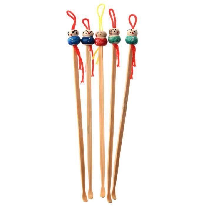 Cure-oreille - XU746B - Bambou - 5 pièces - 12,5 cm - 7 g