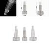 High Clarity 13 Gauge Transparent Nozzle Head Frosted Powder With Pvc And Droppers