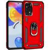 Custodia Armatura Anello da Dito Rigido e Resistente Per Redmi Note11 Note 11 Pro 5g 11s Note 10 10s 10c Anti-Urto Copertura Borsa per Telefono Cellulare