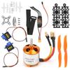 2217 KV1100 Motor 1060 Propeller 9G Servo 40A XT60 ESC Kit for Remote Control Helicopter