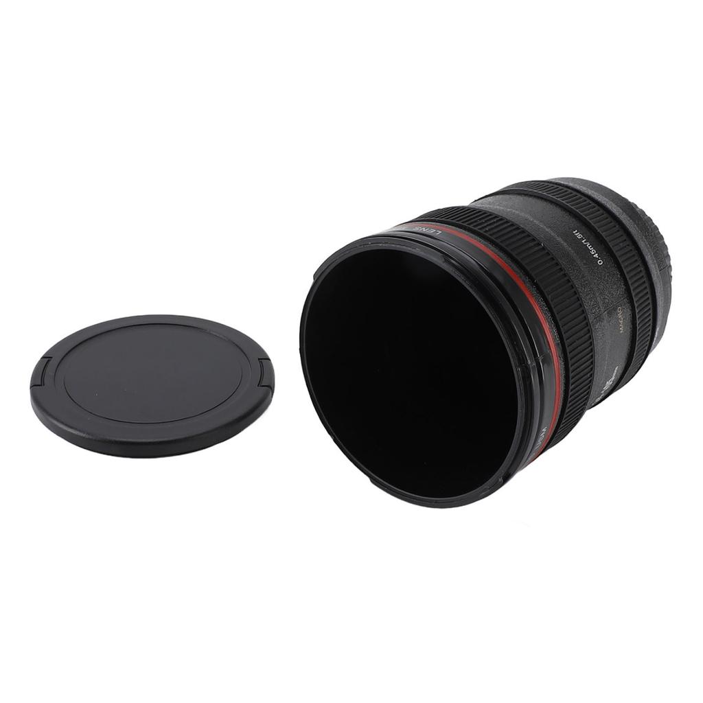 Camera Lens Coffee Mug Multipurpose Innovative Leakproof Camera Lens Cups for Photographers Traveler