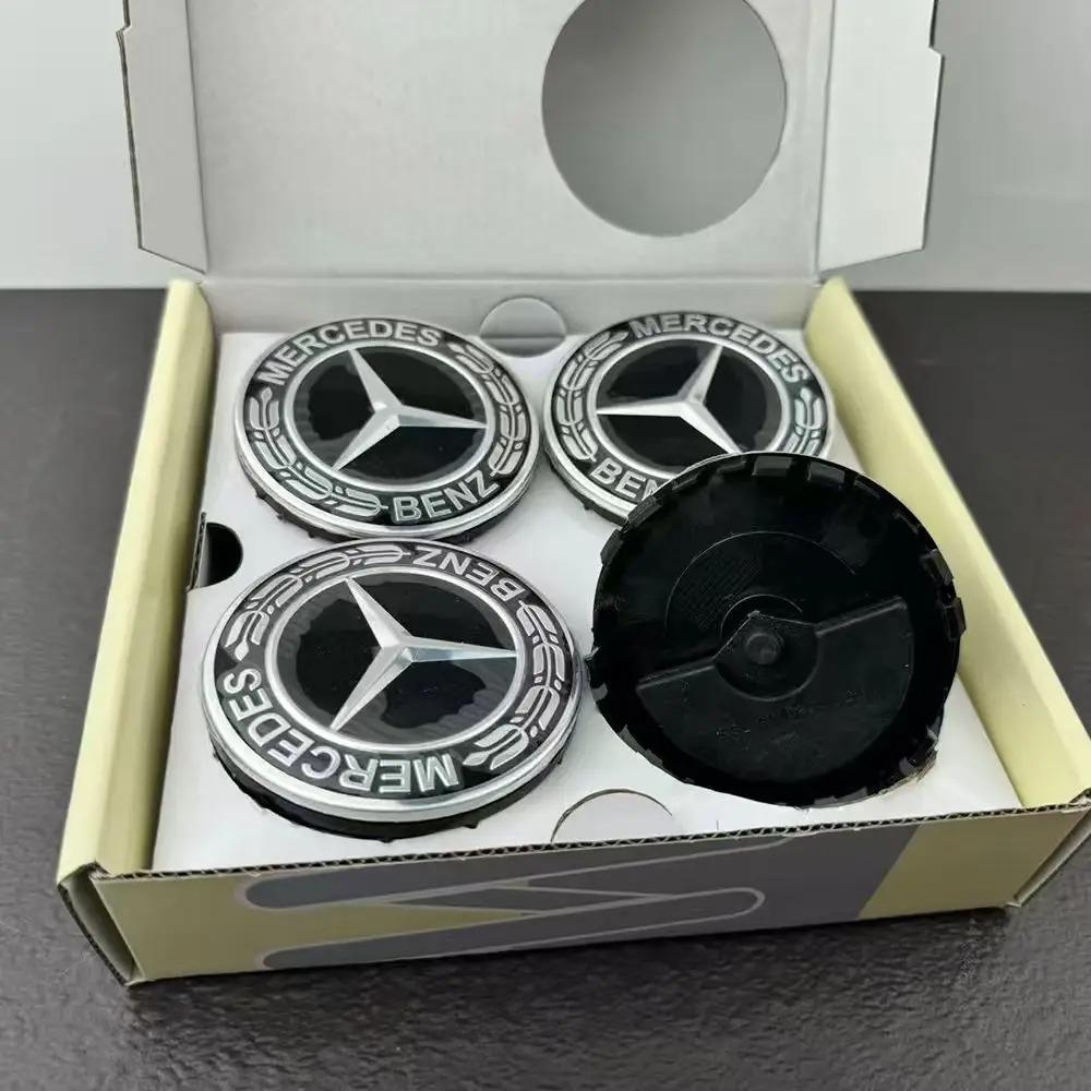 Hub Cap 4pcs 75MM Floating Car