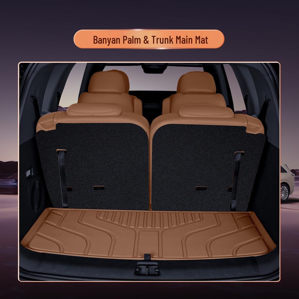 Ledao L90 TPE Semi-Enclosed Waterproof Trunk Mat - Interior Modification Accessory