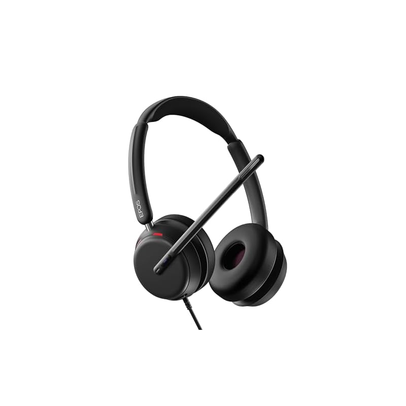 EPOS Impact 860T USB-C Binaural Headset for Open Offices, Microsoft Teams Certified