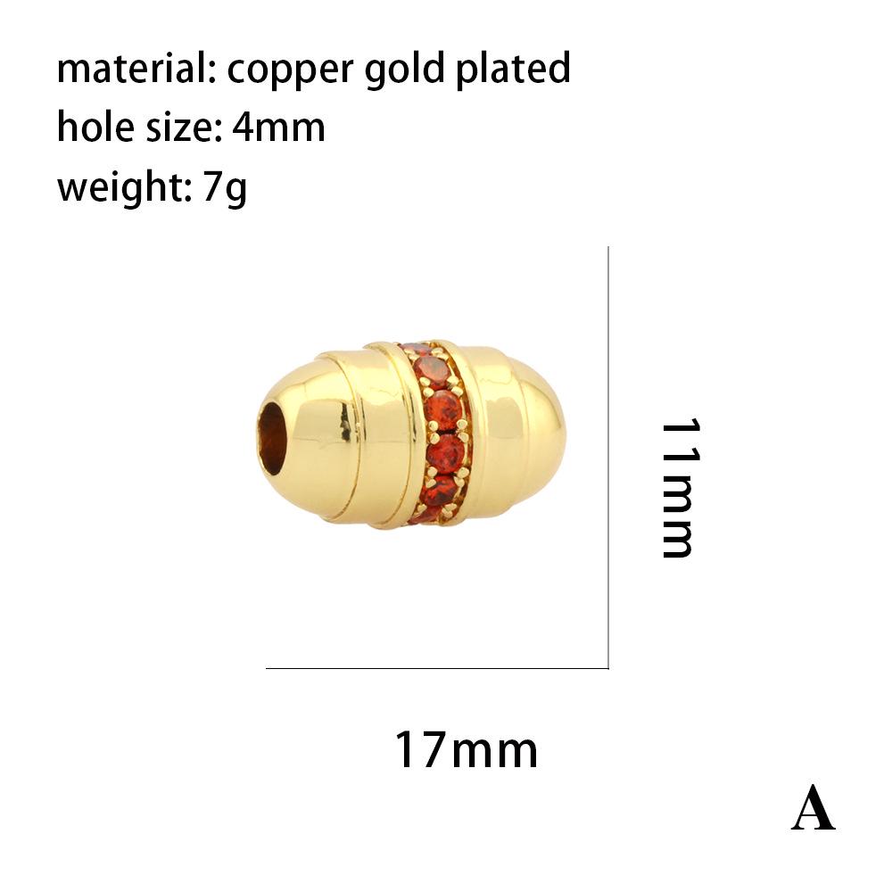 

Подвеска-бусина-бочонок из циркона для самостоятельного изготовления ожерелий и браслетов