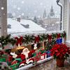 Large Merry Christmas Banner Santa's Forest Gift In The Snow Suitable For Indoor And Outdoor Use Ideal For Patios, Fences, And Lawns