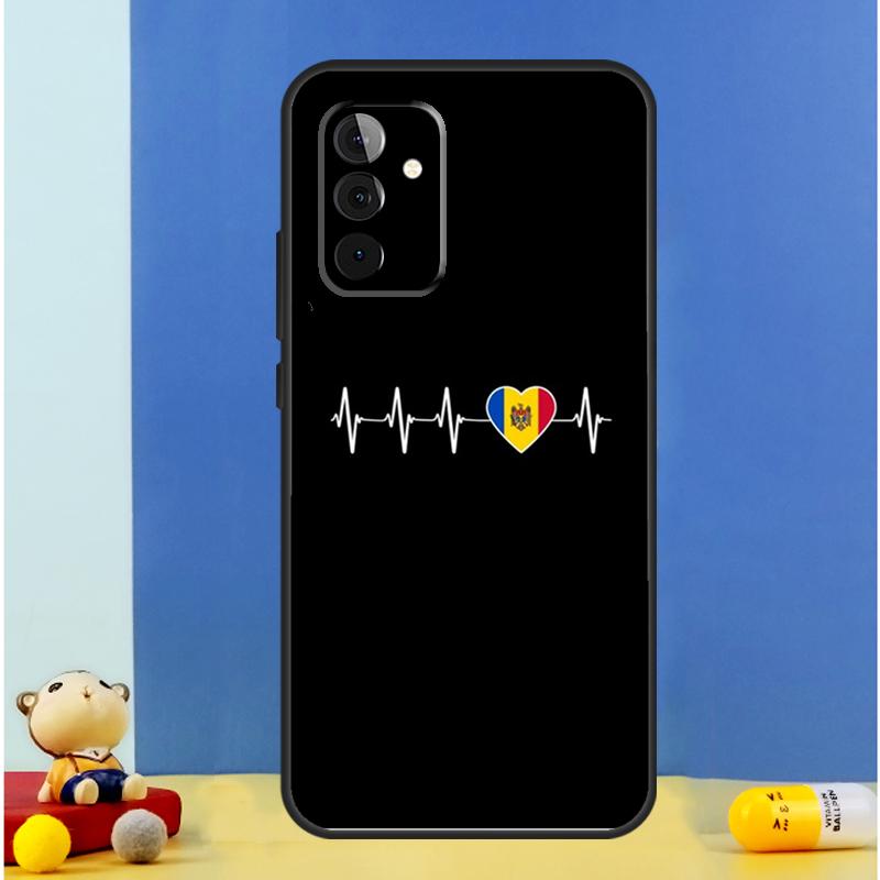 Moldova Flag Case For Samsung Galaxy A06 A56 A16 A36 A55 A35 A33 A53 A13 A23 A17 A54 A34 A14 A52 A32 A15