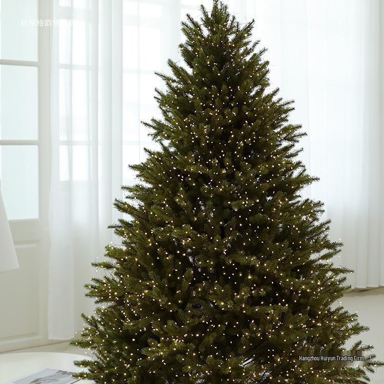 2025 Large Luminous Christmas Tree with Ornaments for Indoor Decoration