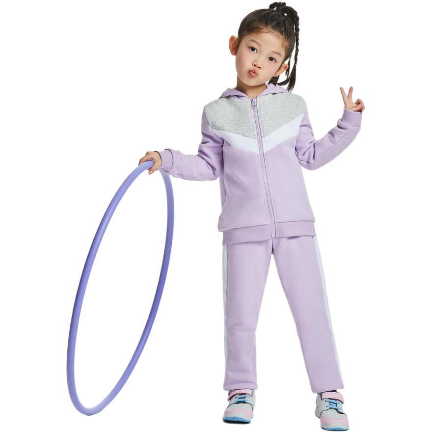 DECATHLON Warm Soft Stretch Trousers Purple Kids