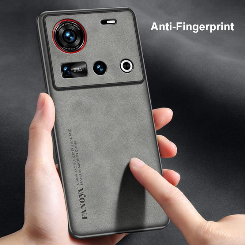 Para Capa Nubia Z70 Ultra Capa de Celular de Couro PU de Luxo Para ZTE Nubia Z70 Ultra 5G Capa Traseira Silicone À Prova de Choque Proteção Total