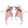 1pair Cross False Ears with Earring Ear Cuff Jewelry Cute Elf Ears  Photography Props