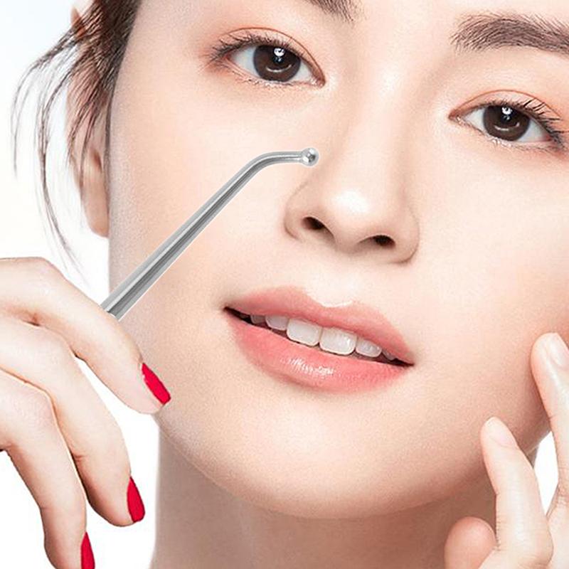 Doppelkopf Edelstahl Manuelle Akupunkturstift Triggerpunkt-Massagegerät Tiefengewebe-Massagegerät für Körpermeridian Schmerzlinderung