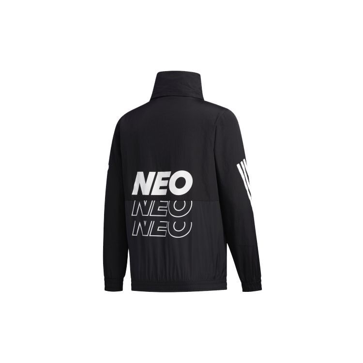 Adidas Neo Větrovka Meloun Pánská Svrchní oděv Černá FN6538