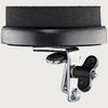 Meinl Percussion Practice Pad 4" Bass Drum Mounted Pad MBDMP4BK Black Hoop Mount