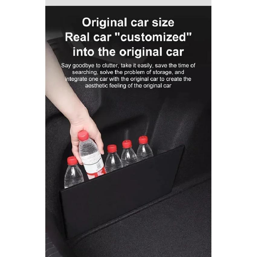 For Chery Tiggo 5X Tiggo 4 Pro -2025 Car Thickening Trunk Storage Box Organizer Partition Multifunction Side Auto Interior