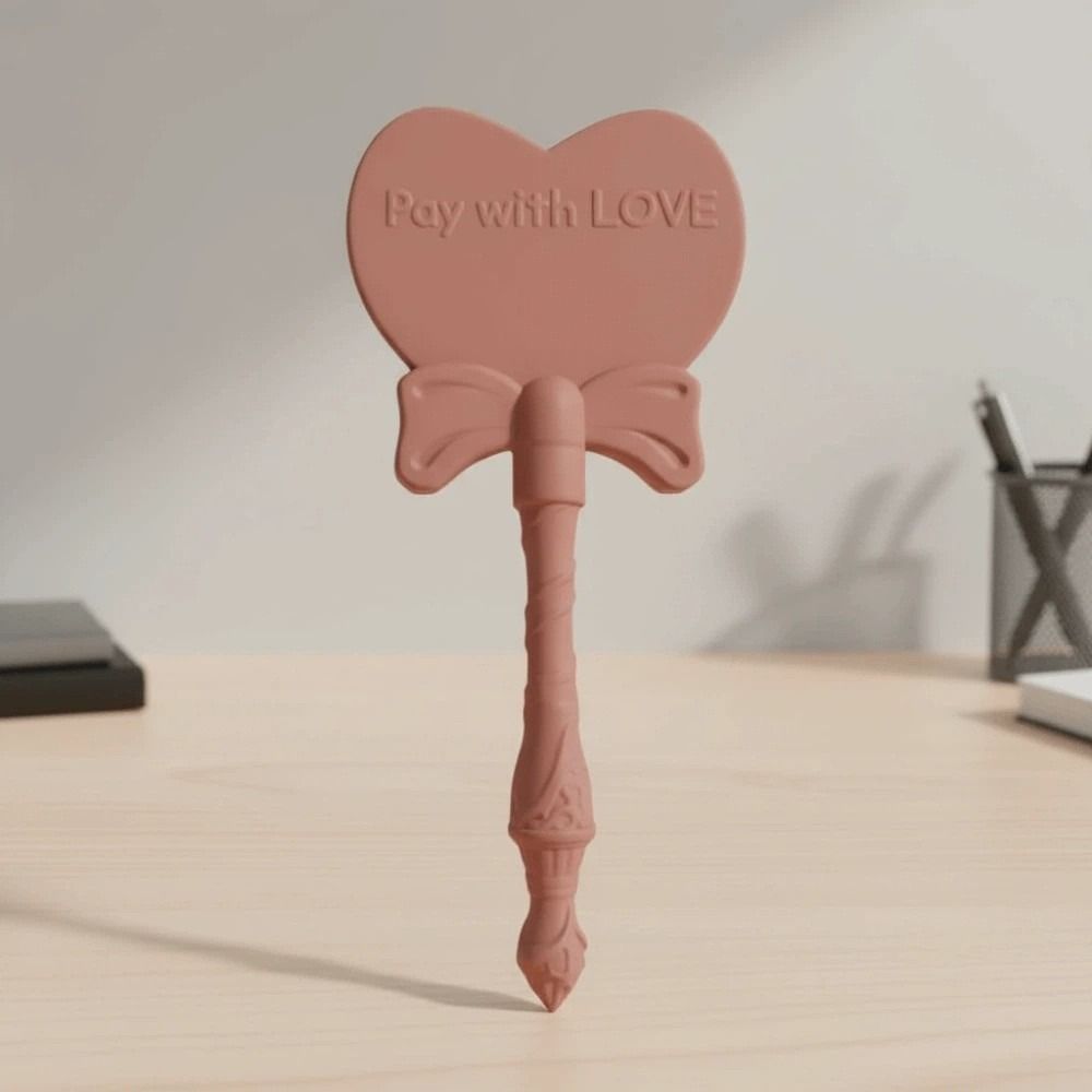 Detachable Contactless Payment Sleeve Portable Heart Magic Wand Holder  Travel