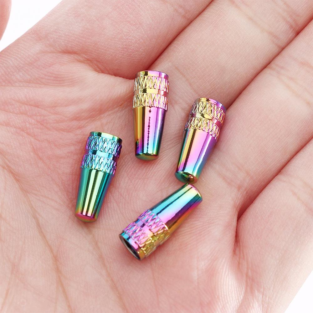 Road Bike Aluminium Zinc Zinc Alloy Mountain Bike Tyre Air Caps Presta Valves Cycling Accessories Valve Cap