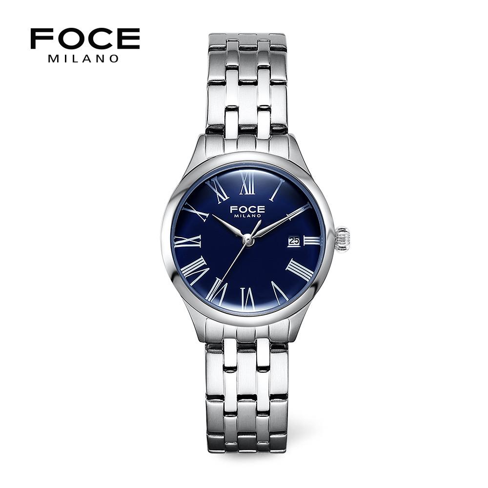 Poche 26Mm Women'S Date Metal Watch Fm7601Lm-Bu