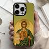 S-San-N J-Judas T-Tadeo-O ART  Phone Case For iPhone17,16,15,14,13,12,11 Plus,Pro Max Black Candy Silver Plated Cover
