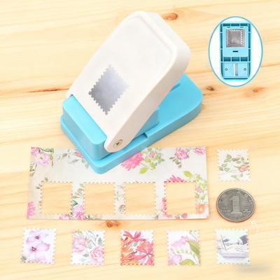 Rectangular Postage Stamp Craft Punch Stamp Embossing Tool for Scrapbooking DIY Card Making Easy To Operate Paper Punch